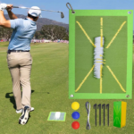 Golf Swing Path Trainer and Chipping Mat - Image 3