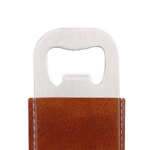 Leather Steel Bottle Opener Keychain - Image 7