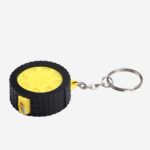 Tire-shaped Tape Measure Keychain - Image 4