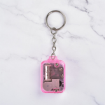 Acrylic Hand Crank Music Box Keychain - Image 4