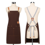 Waterproof Oil-proof Canvas Apron - Image 3
