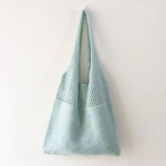 Mesh Shoulder Tote Bag - Image 10