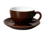 10oz Porcelain Coffee Mug with Saucer - Image 10